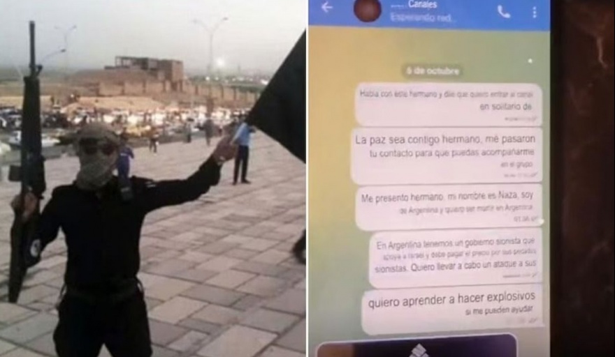 Detuvieron en General Roca a un supuesto "extremistra islamico" que presuntamente pretendía perpetuar un atentado