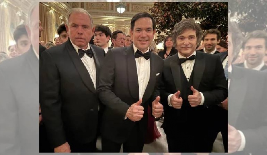Javier Milei dialogó con el flamante secretario de Estado de Donald Trump