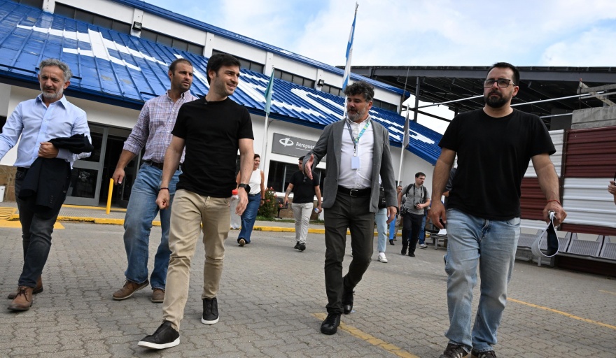 El gobernador Torres anunció la reactivación de la obra del aeropuerto de Esquel