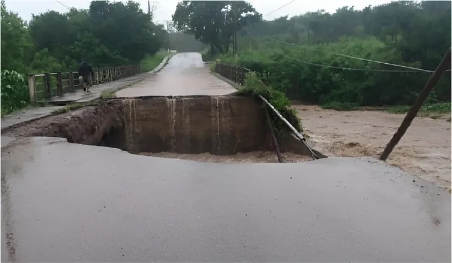 Fuertes temporales azotaron a distintas regiones del norte argentino y piden ayuda del Gobierno Nacional