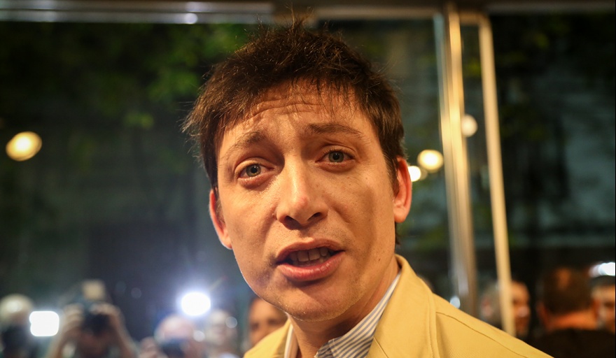 Santiago Caputo increpó e intimidó a un fotógrafo durante el debate porteño