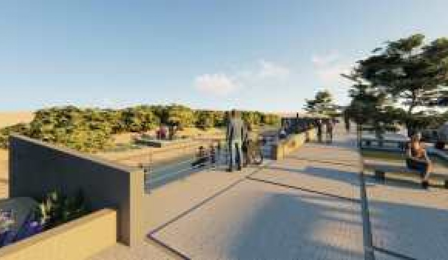 Viedma: el Municipio construirá un nuevo atractivo en el Balneario El Cóndor