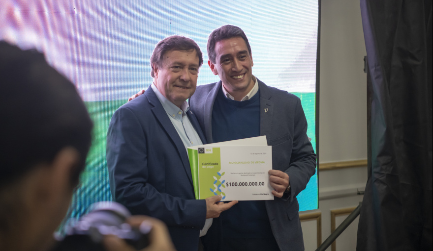 Weretilneck anunció obras por más de $6.000 millones para Viedma con fondos provinciales