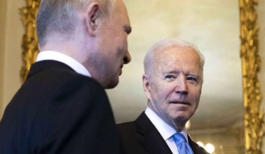 Biden amenazó a Putin por la posible invasión a Ucrania