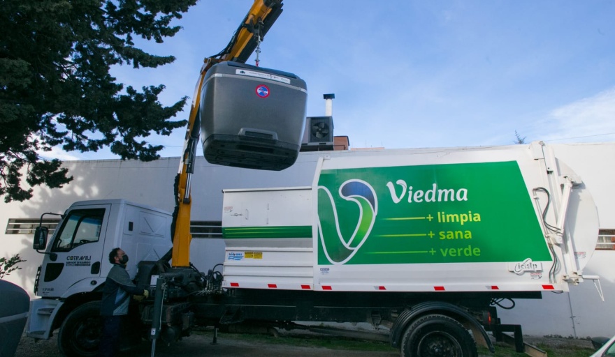 Se presentó en Viedma la modernización del sistema de recolección de residuos