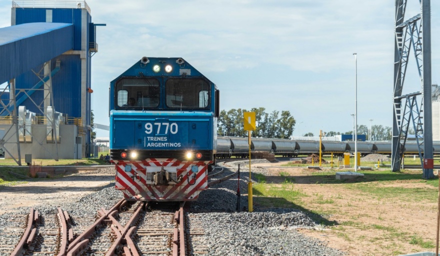 Récord en los trenes de carga en el 2022 en todo el país