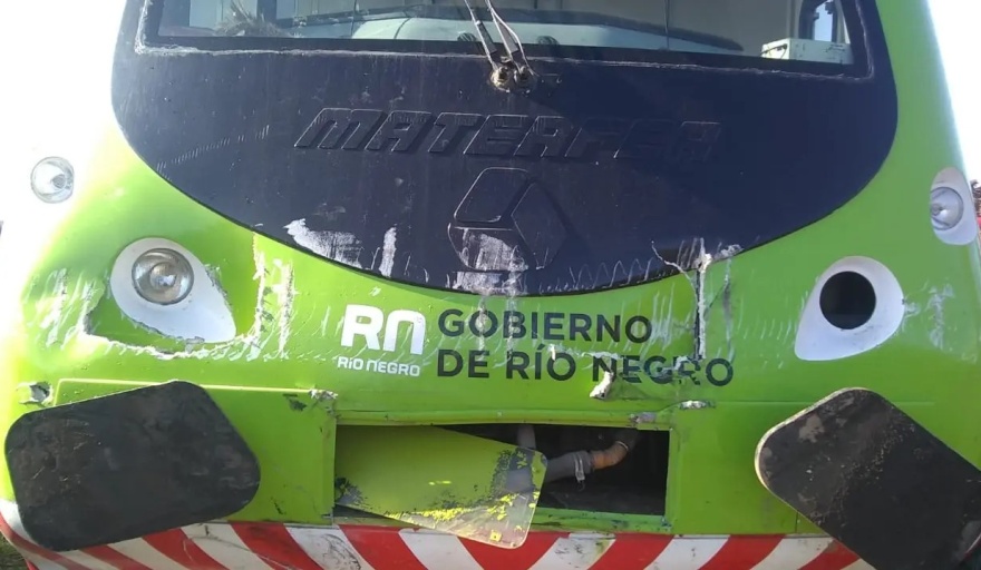 Un camión chocó al Tren Patagónico en Bariloche