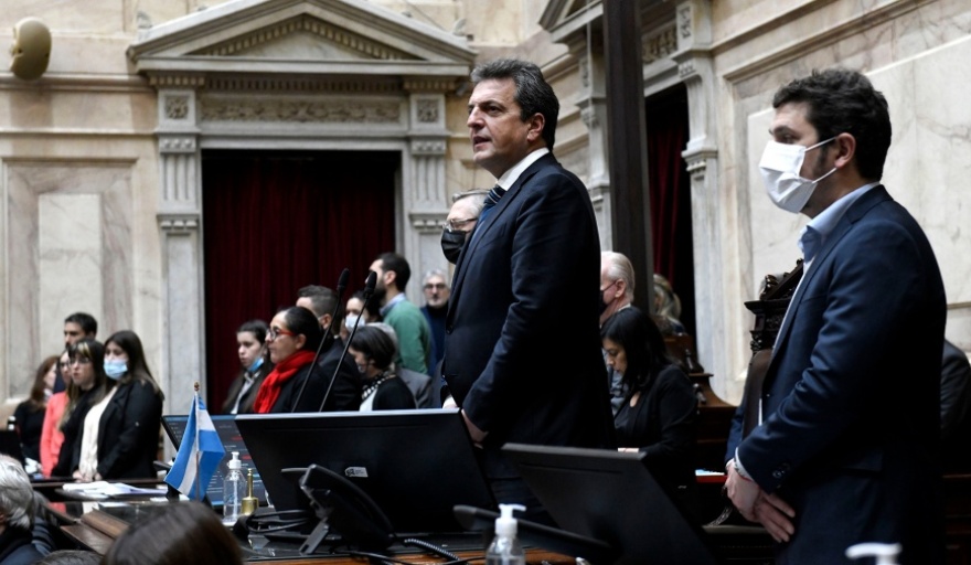 Sergio Massa: "decidí asumir la responsabilidad que me toca con alma y vida"