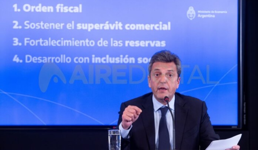El plan Massa: sumará 7 mil millones de dólares a las reservas y fijo metas de equilibrio fiscal
