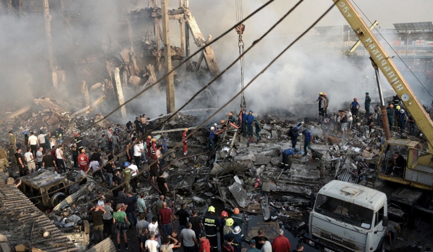 Explosión en Armenia: 15 muertos y 18 desaparecidos