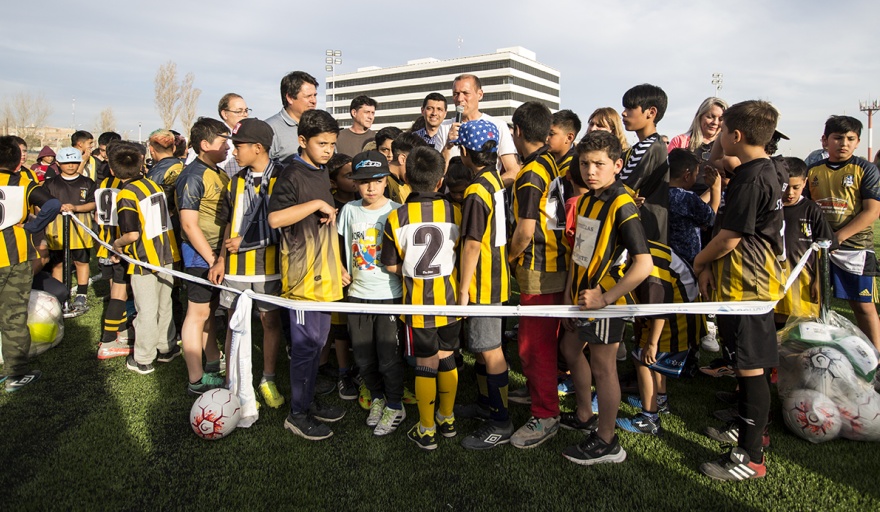 La Provincia suma otra cancha de césped sintético