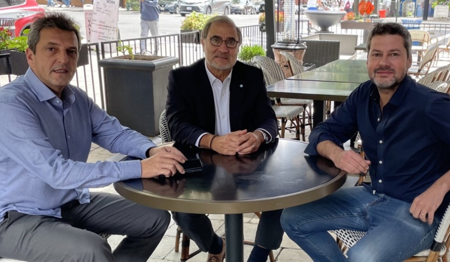 Comienza la gira de Sergio Massa por Estados Unidos