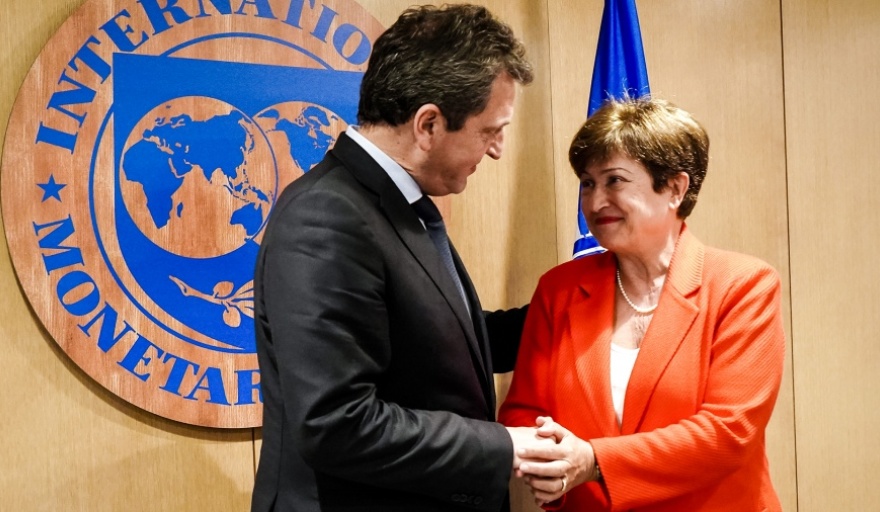 Georgieva destacó el compromiso de Argentina para cumplir con el programa del FMI