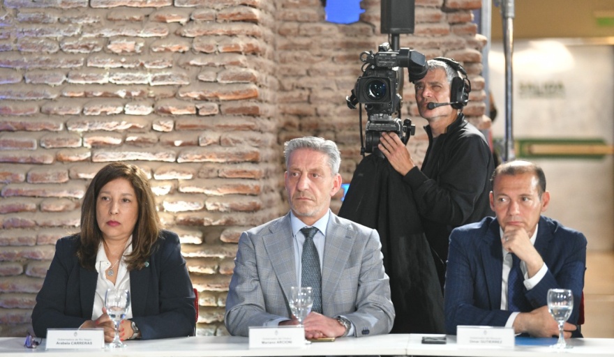 Arabela Carreras participó de la presentación del Plan Gas 4 y 5