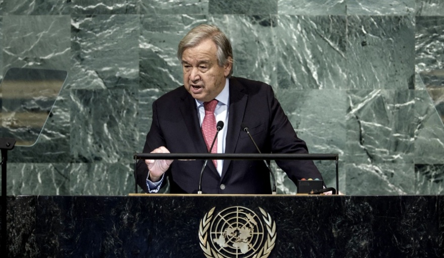 Guterres lanzó una fuerte advertencia en la cumbre de la ONU: "El mundo está en peligro"