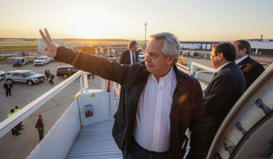 El Presidente vuelve a la Argentina luego de una gira por los Estados Unidos