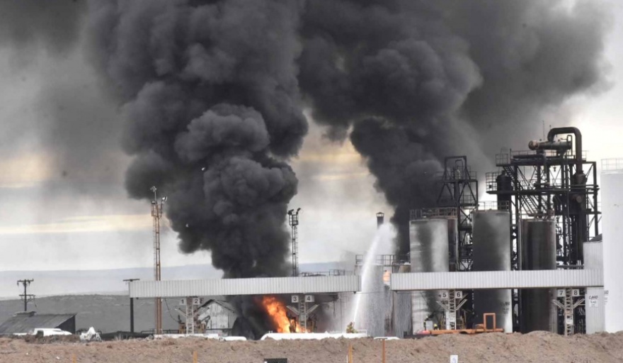 Tres muertos por una explosión en la refinería de American Oil en Neuquén