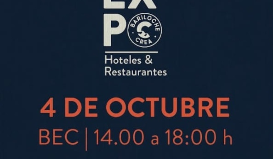 Llega Bariloche Crea: Expo Hoteles y Restaurantes