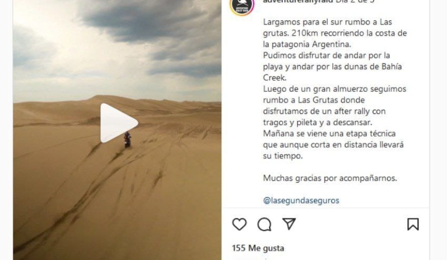 Viedma pedirá una multa de más de 100 millones contra la empresa que organizó un rally sin autorización