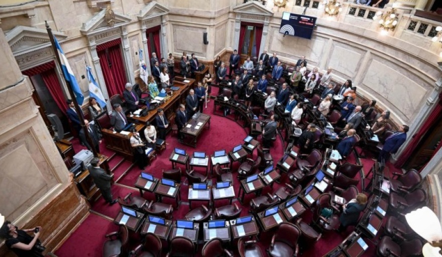 Sin Juntos por el Cambio el Senado aprobó el Presupuesto 2023