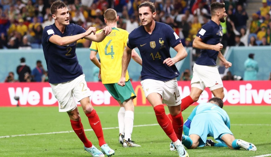Francia venció sólidamente a Australia