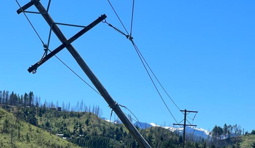 Se restableció la energía en El Hoyo, Lago Puelo y El Bolsón