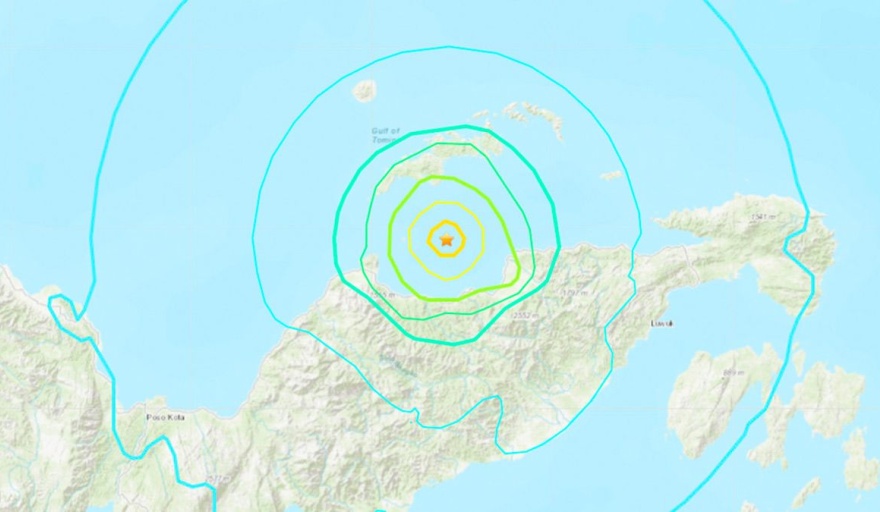 Registraron un sismo de 6,2 en Indonesia