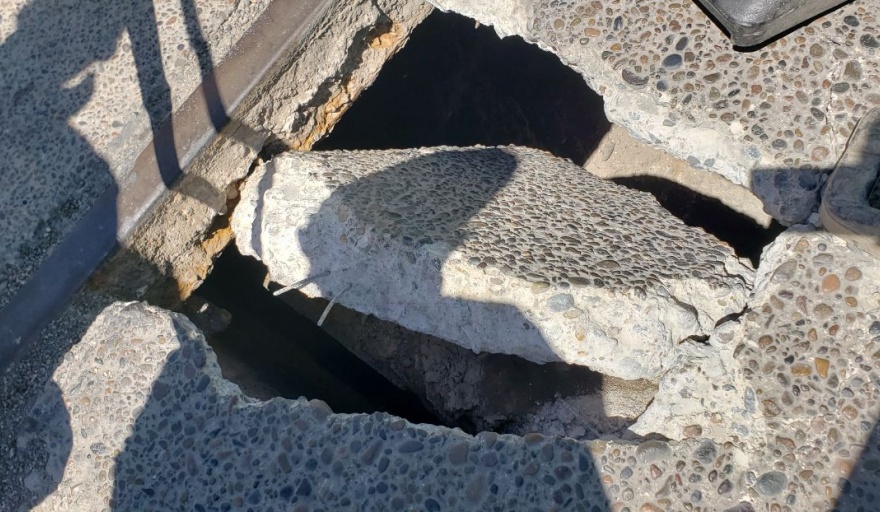 Tras la inhabilitación del puente ferrocarretero, Pesatti pidió a Vialidad Nacional su urgente reparación