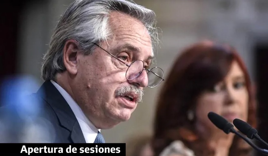 Alberto Fernández realizó la última apertura de sesiones de su mandato