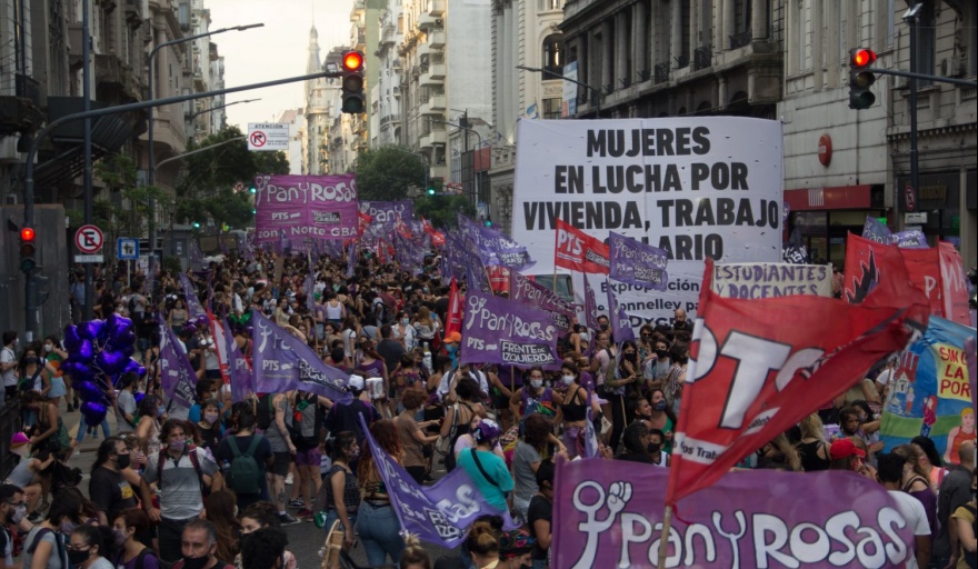 Cronograma de movilizaciones y actividades por el #8M en la patagonia