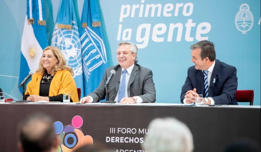 Comienza el Foro Mundial de DD.HH. con la participación de Alberto Fernández
