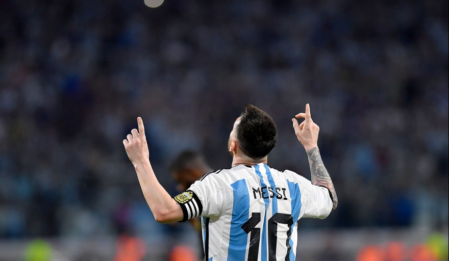 Argentina venció 7-0 a Curazao en el partido donde Messi alcanzó los cien goles con la albiceleste