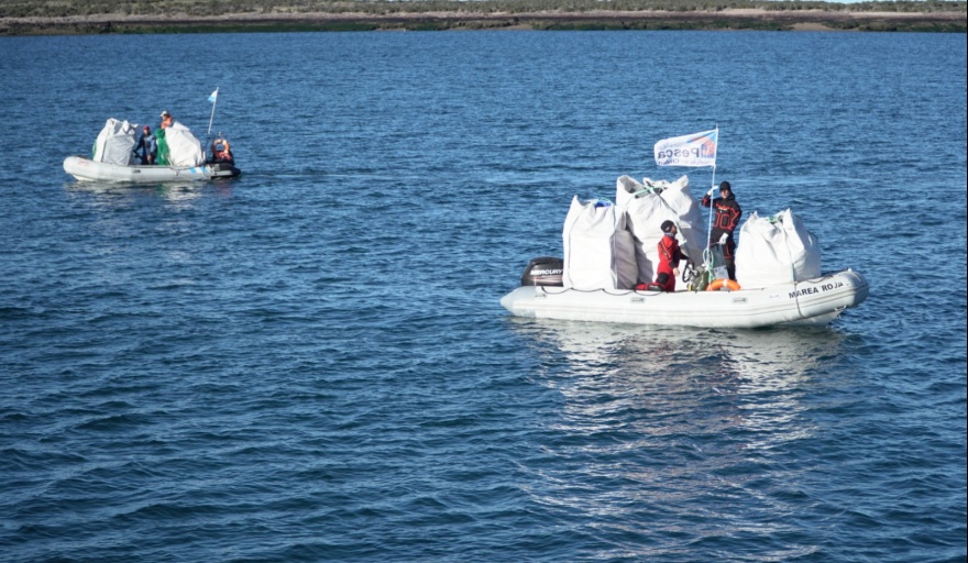Chubut avanza con el Plan de Limpieza Costera 