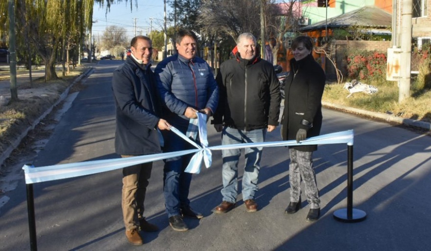 Importante obra: inauguraron 40 cuadras de asfalto en Neuquén Capital