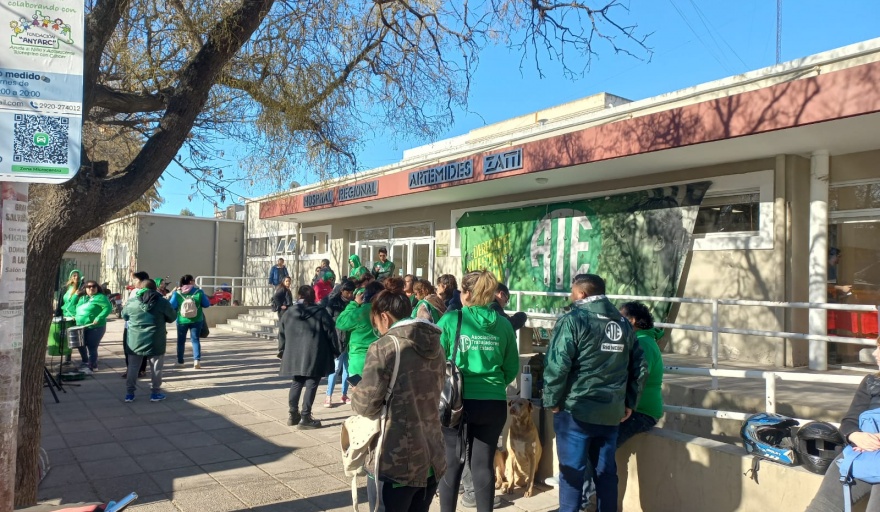 ATE vuelve a insistir con el aumento del punto de guardia y convoca a un Plenario provincial de Salud