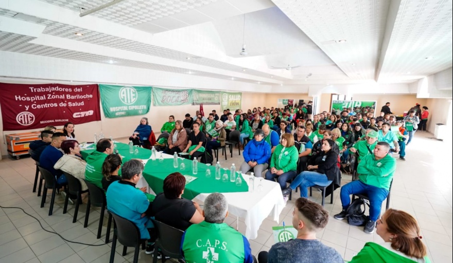 ATE Río Negro anunció un paro de 24 horas en Salud para el 5 de octubre