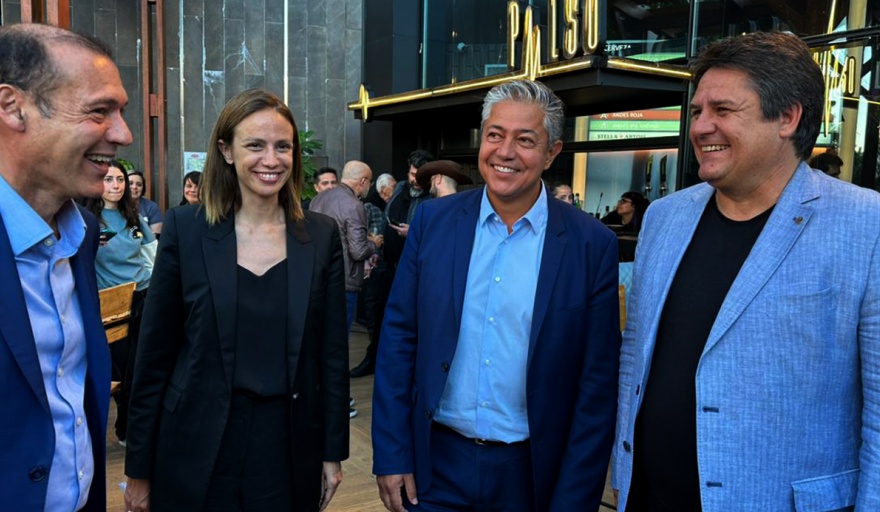 Gutiérrez, Gaido y Figueroa presentaron en Buenos Aires la Fiesta de la Confluencia