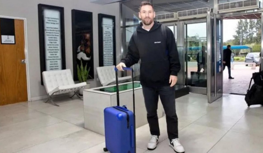 Messi ya está en el país para la doble fecha de eliminatorias