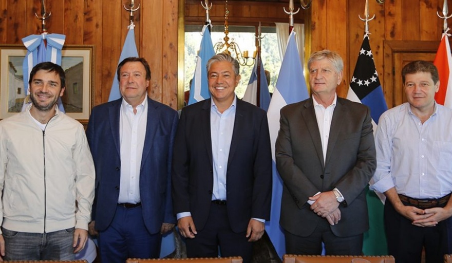 Reunión entre los gobernadores de la Patagonia