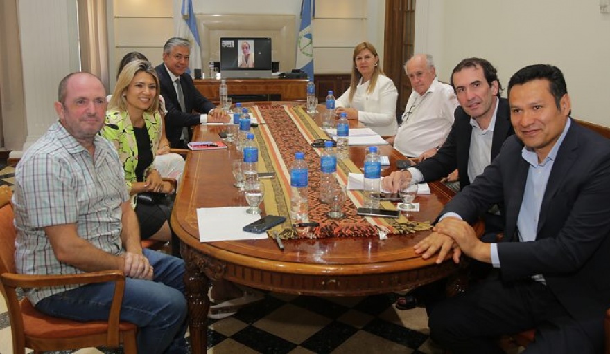 Figueroa se reunió con diputados nacionales de todos los bloques por la Ley Ómnibus