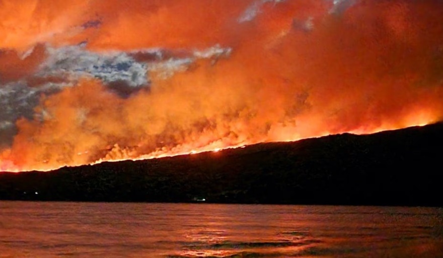 El gobernador Torres denunció que el incendio forestal en el Parque Nacional Los Alerces fue intencional y pide el desalojo de los ocupantes