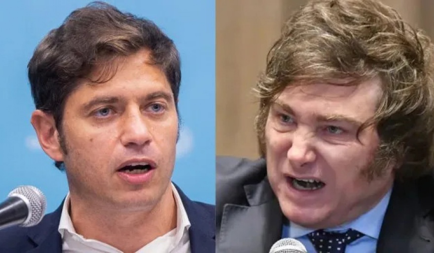 Una importante encuesta revela los últimos resultados sobre la imagen de Axel Kicillof y Javier Milei