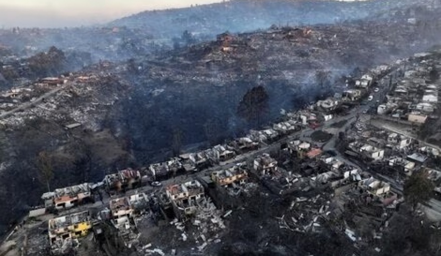 Chile en llamas: el fuego deja 19 muertos y miles de evacuados