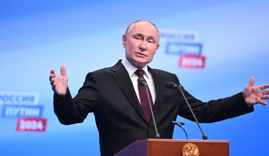 Vladimir Putin fue reelecto y se mantiene en el poder más firme que nunca