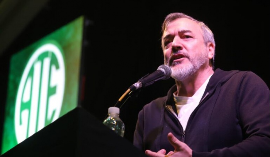 Rodolfo Aguiar dejó en claro que ATE no se bajará de la lucha contra las medidas tomadas por el Gobierno Nacional