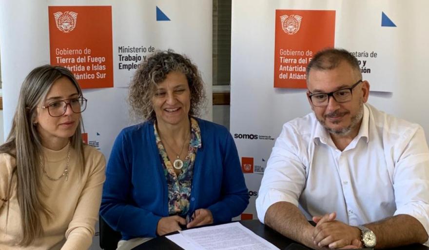 La Provincia firmó un acuerdo para promover la formación profesional para el empleo y apoyar el emprendedurismo