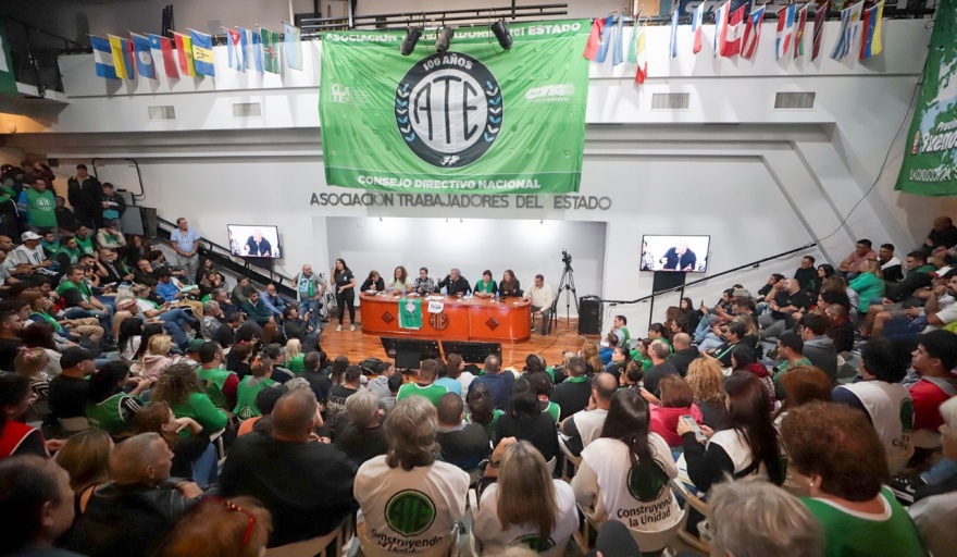 ATE intensifica su lucha y convoca a un Paro Nacional Activo para el 5 de abril