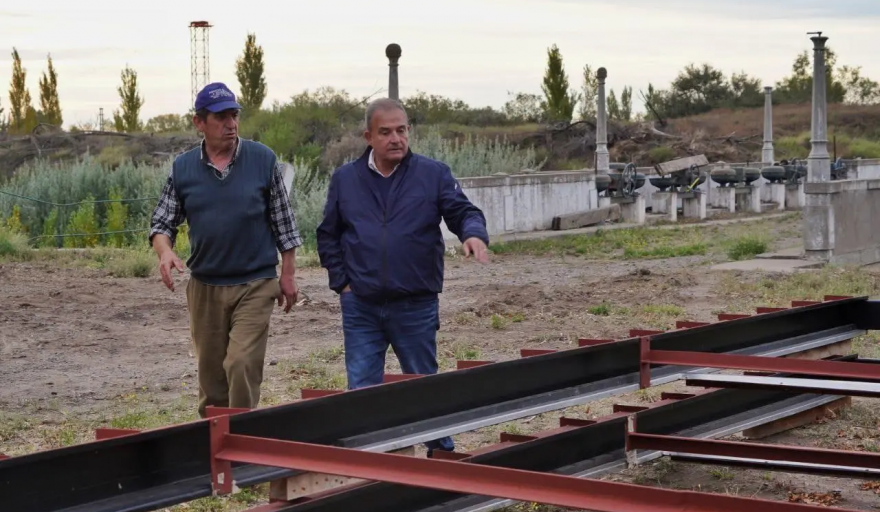 El IDEVI de Viedma sumará unas 4 mil hectáreas más de bajo riego