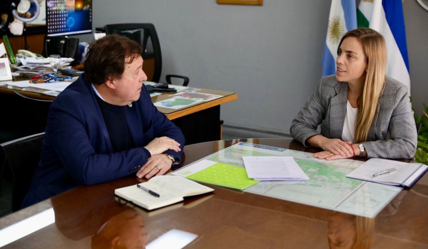 Weretilneck y Soria se reunieron para avanzar en acuerdos para el municipio de Roca