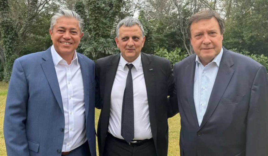 Weretilneck y Figueroa se reunieron con Marín por el futuro de Vaca Muerta